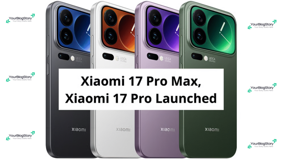 Xiaomi 17 Pro Max smartphone with sleek modern design