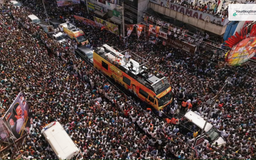 At least 36 dead and more than 50 injured in stampede at Vijay rally in India