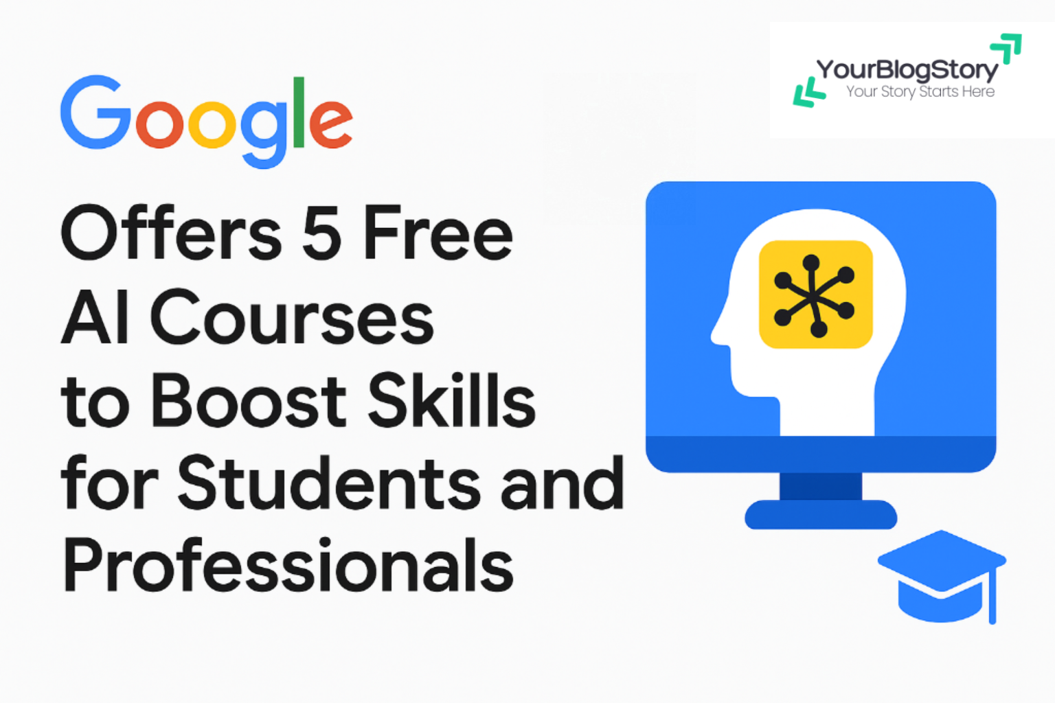 Google offers five free AI courses to help students and professionals enhance their skills through practical, accessible online learning programs.